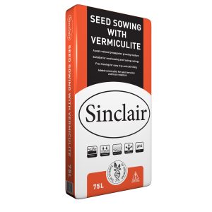 sinclair seed sowing with vermiculite