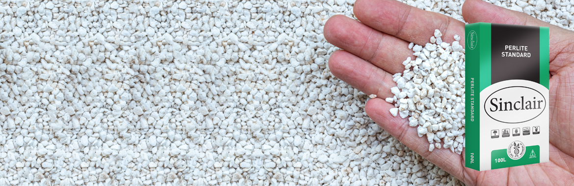 PERLITE FOR IMPROVED AERATION, DRAINAGE & INSULATION
