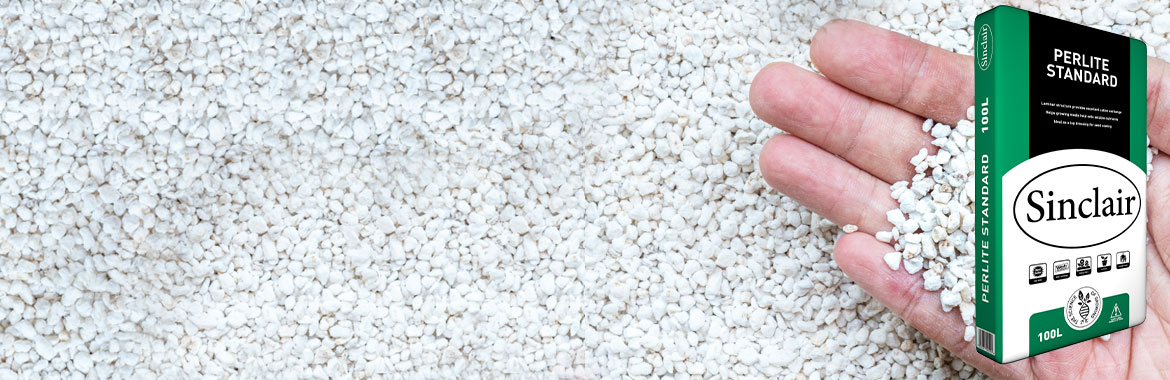 PERLITE FOR IMPROVED AERATION, DRAINAGE & INSULATION